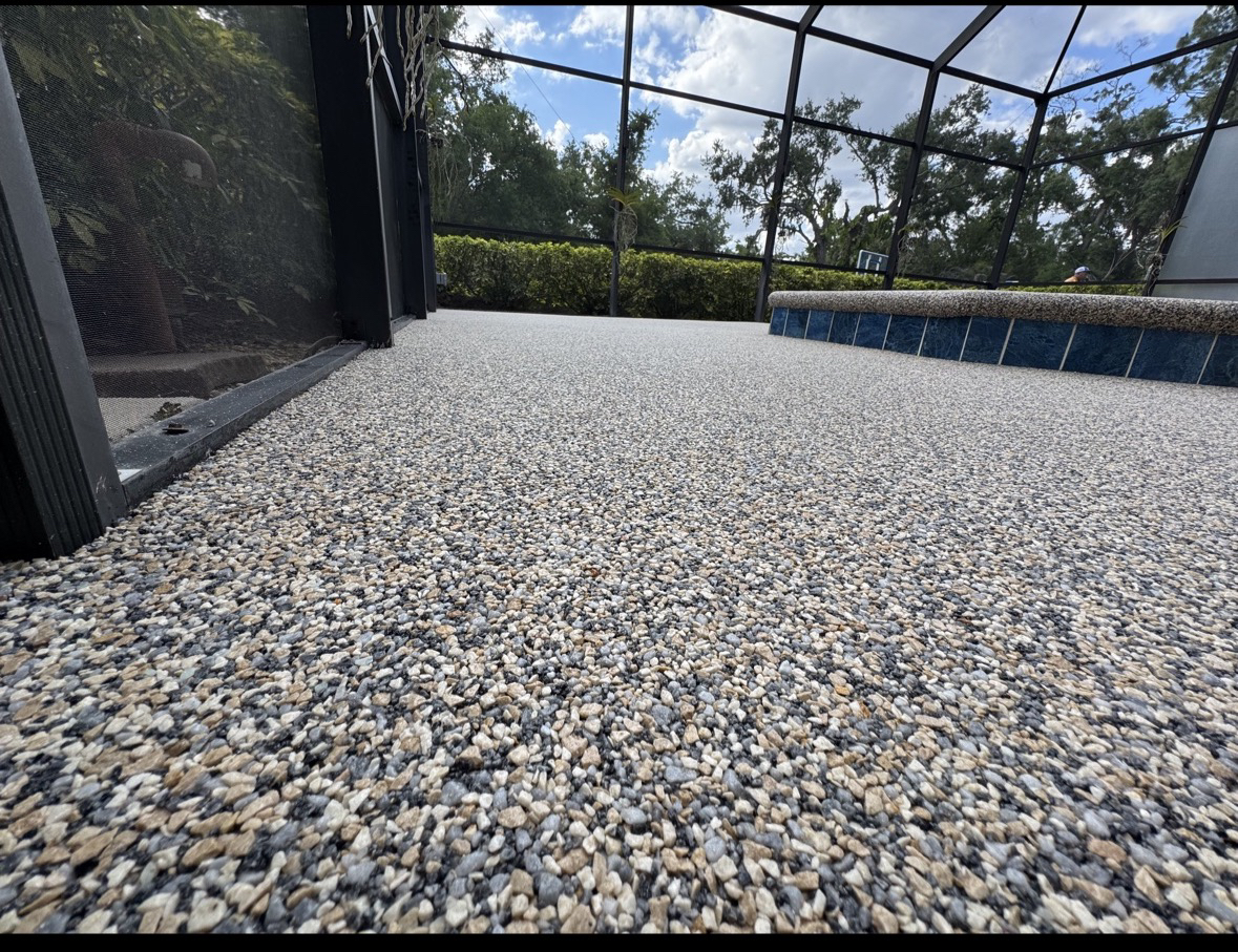 Rubber vs Spanish Marble Pool Decks in Port Charlotte : The real cost breakdown .
